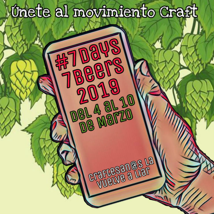 #7days7beers: la cerveza independiente de la mano de @craftesanos