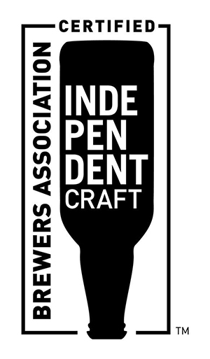 Logo de cervecera independiente en Estados Unidos.