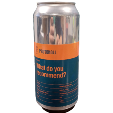 Protokoll Bewery What Do You Recommend? - OKasional Beer