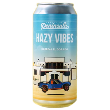 Peninsula Cerveza Hazy Vibes Sabro El Dorado - OKasional Beer