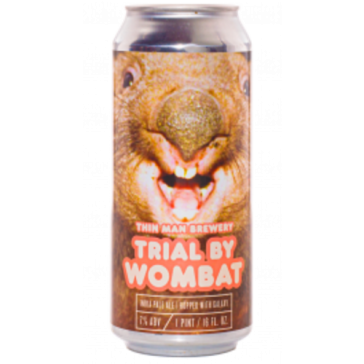 Thin Man Brewery  Trial By Wombat - OKasional Beer