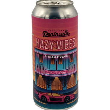 Peninsula Cerveza Hazy Vibes Citra Mosaic - OKasional Beer
